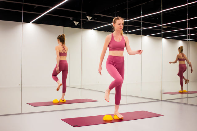 Yellow Balancepods 16cm