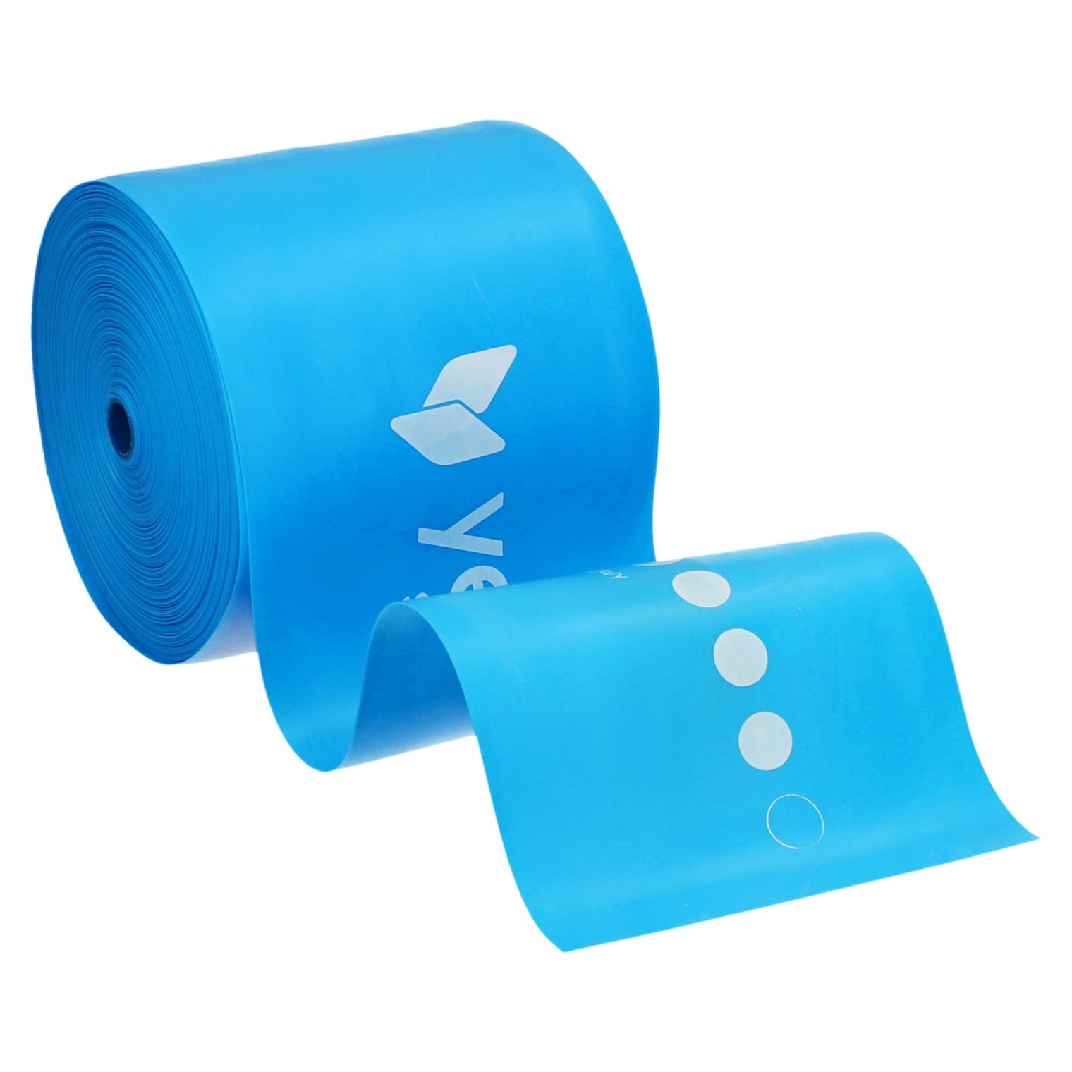 Yellow træningselastik ruller 30m