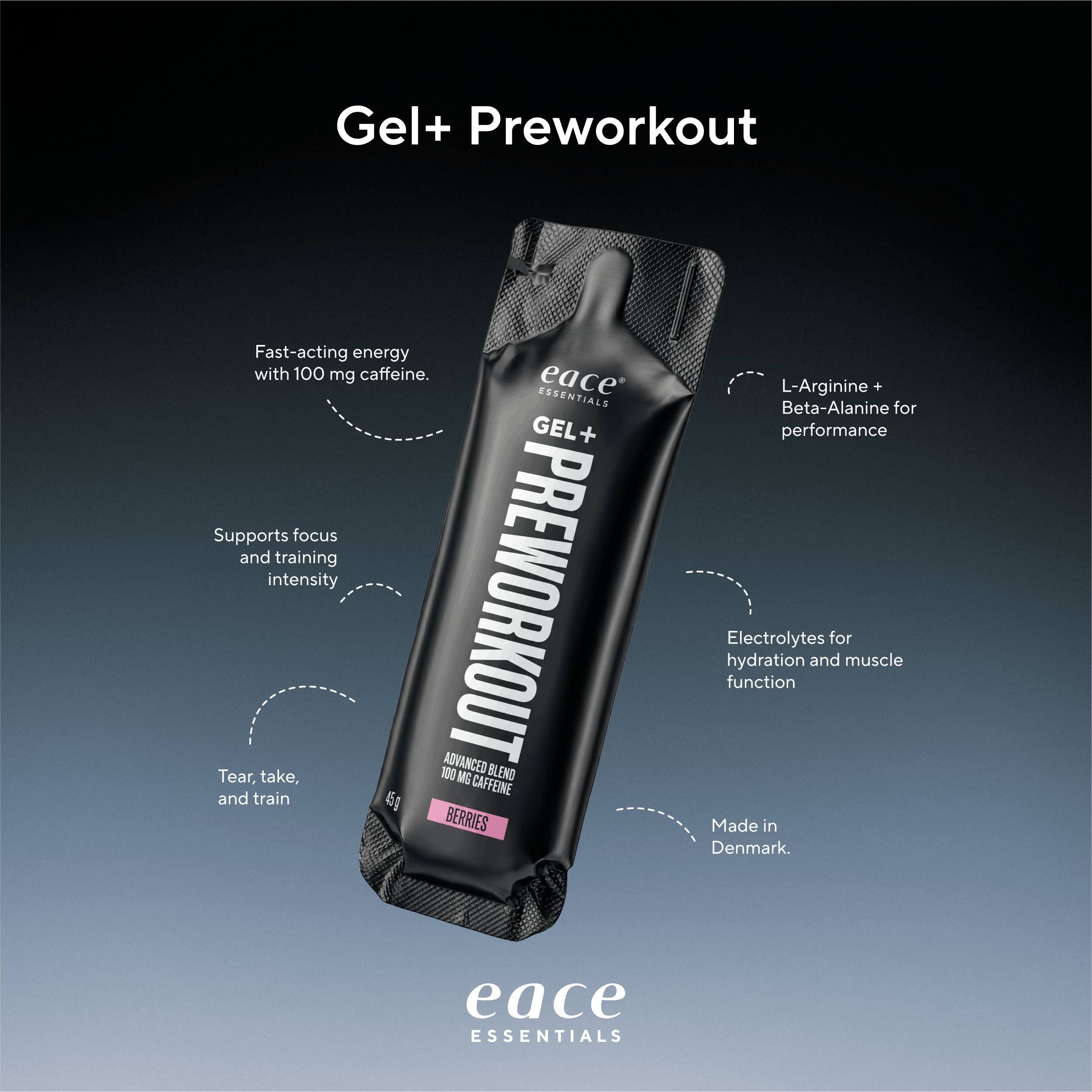 Eace PreWorkout Gel Berry