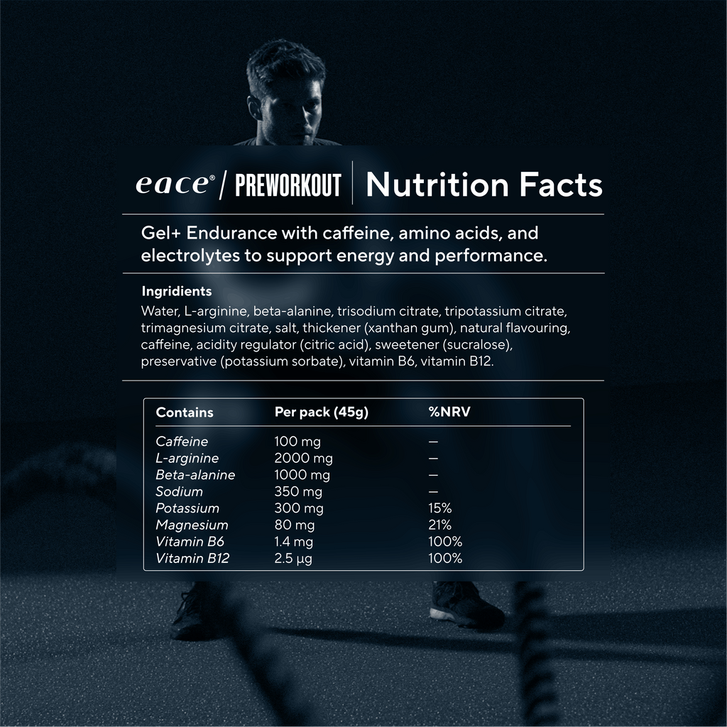 Eace PreWorkout Gel Berry