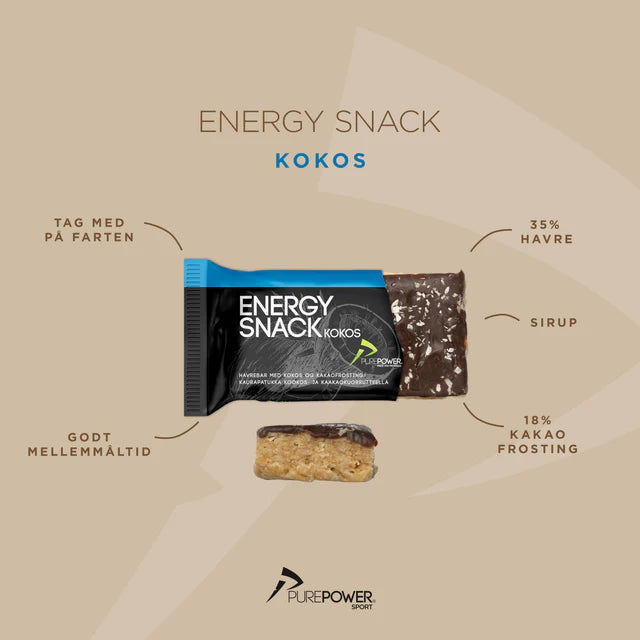 PurePower Energi Snack KOKOS