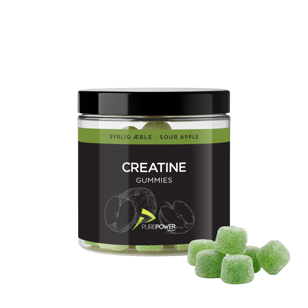 PurePower Kreatin Vingummi Sour Æble