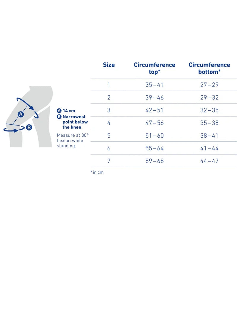 Bauerfeind GenuTrain Knæ P3 Silikone