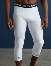 GAMEPATCH 3/4 TIGHTS M/ KNÆBESKYTTER